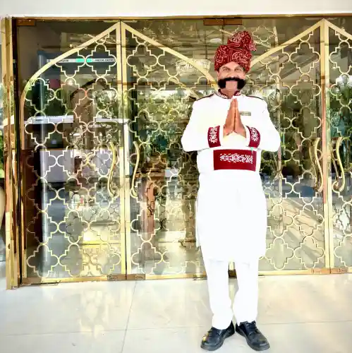 namaskar Indien Wiedersehen