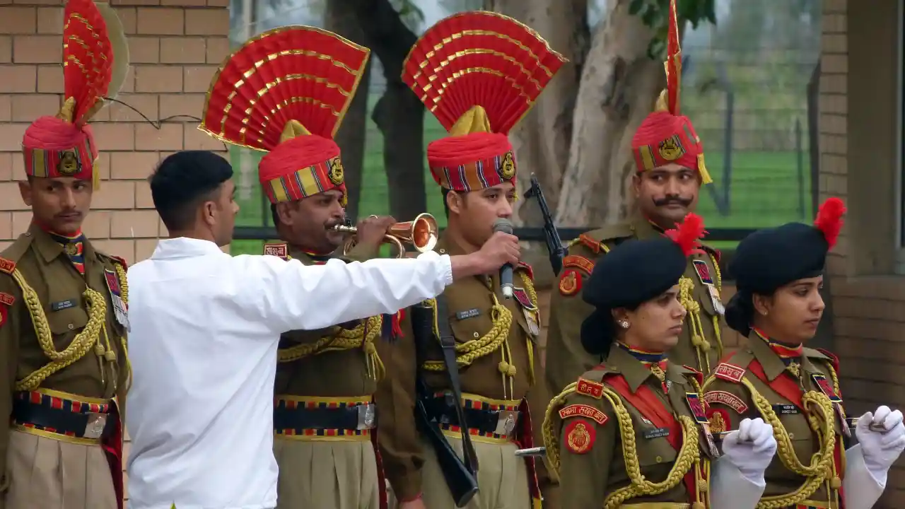 Attari Grenze Indien