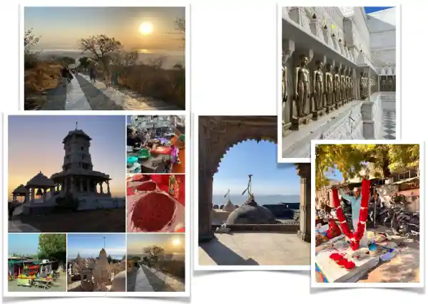 Palitana Jain Shatrunjay Berg Gujarat-Rundreise